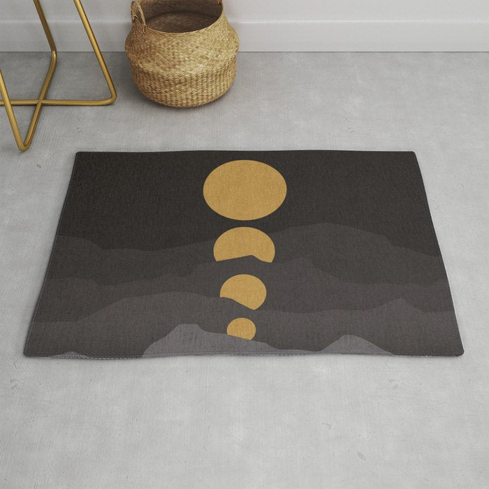 Rise of the golden moon Rug Gallery Image 1