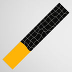 Sunkissed Gold | Warp Grid: Midnight Black Edition Table Runner Gallery Image 3