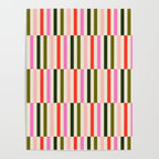 Holly Jolly Stripes Poster Gallery Image 4
