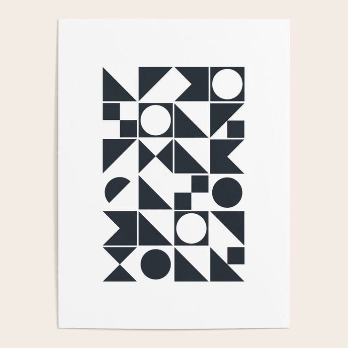 Mid Century Geometric 10 Poster Gallery Image 4