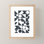 Mid Century Geometric 10 Mini Art Print Gallery Image 1