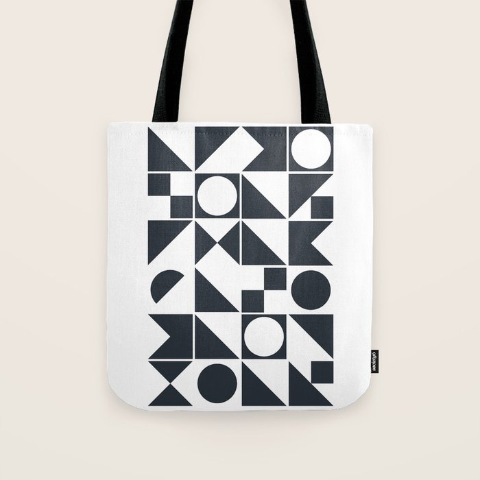 Mid Century Geometric 10 Tote Bag Gallery Image 1