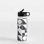 Mid Century Geometric 10 Water Bottle Gallery Image 1