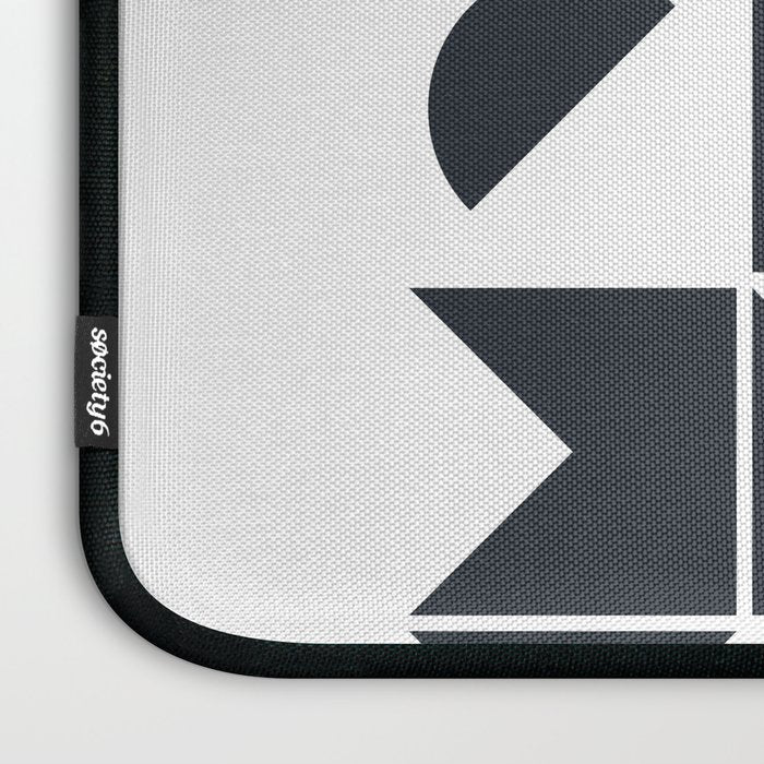 Mid Century Geometric 10 Laptop Sleeve Gallery Image 3