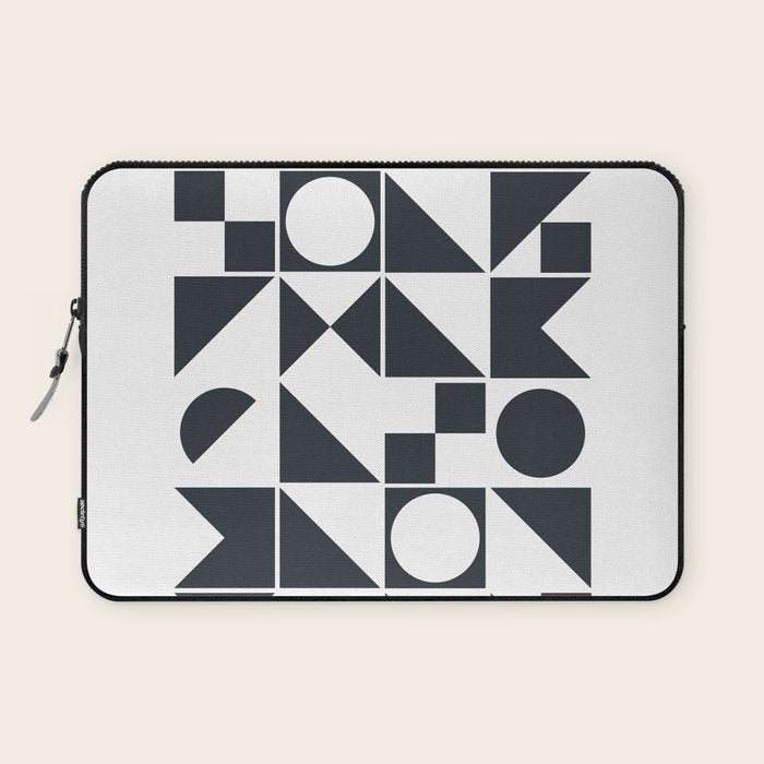 Mid Century Geometric 10 Laptop Sleeve Gallery Image 1