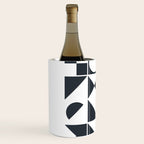 Mid Century Geometric 10 Wine Chiller Gallery Image 2