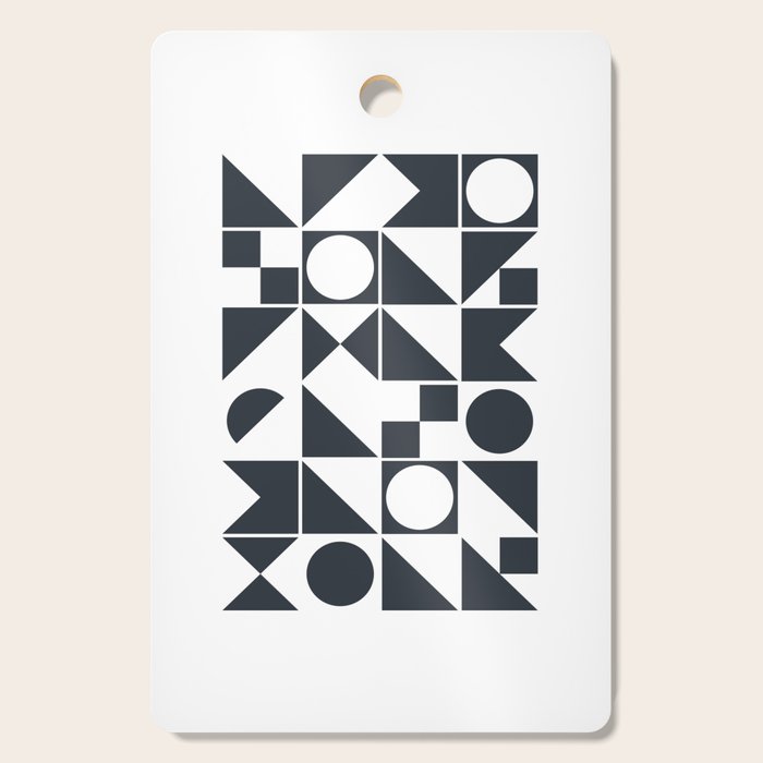 Mid Century Geometric 10 Cutting Board Gallery Image 1