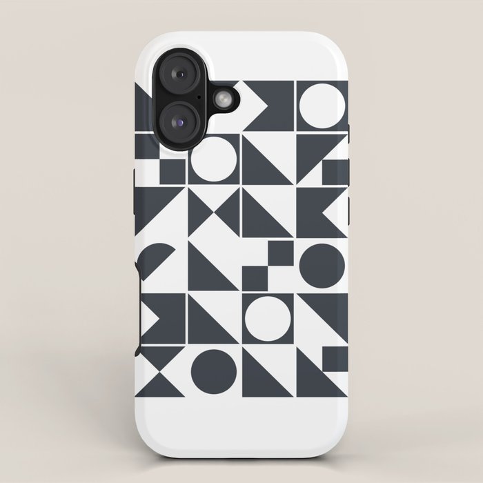 Mid Century Geometric 10 iPhone Case Gallery Image 1