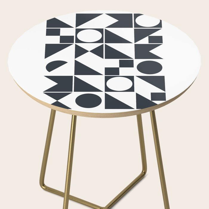 Mid Century Geometric 10 Side Table Gallery Image 2