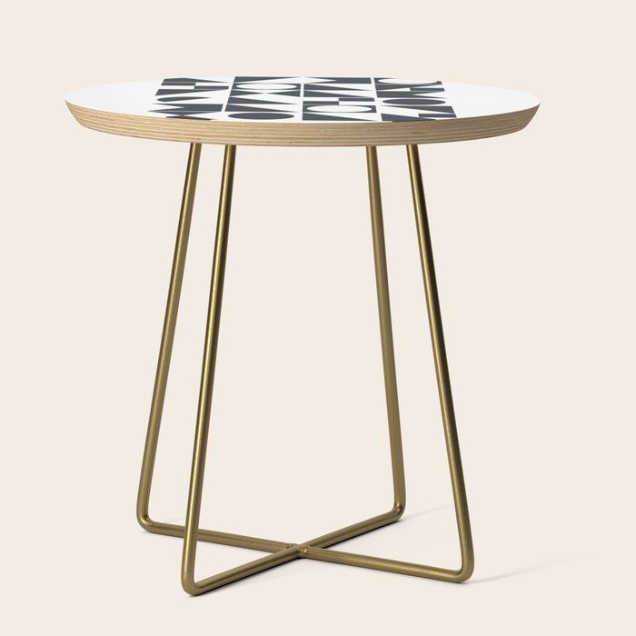 Mid Century Geometric 10 Side Table Gallery Image 1