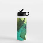 Hopeful[4] - a bright mixed media abstract piece Water Bottle Gallery Image 1
