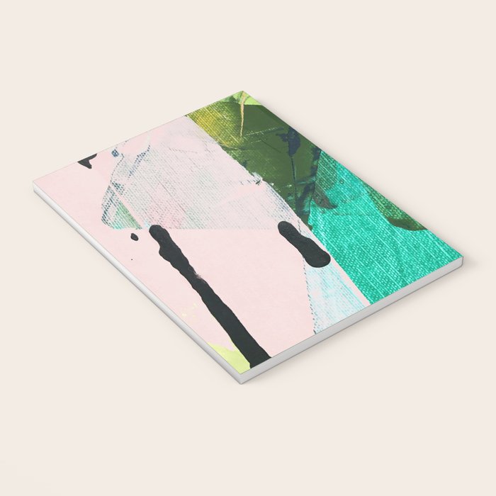 Hopeful[4] - a bright mixed media abstract piece Notebook Gallery Image 3