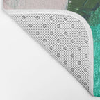 Hopeful[4] - a bright mixed media abstract piece Bath Mat Gallery Image 2