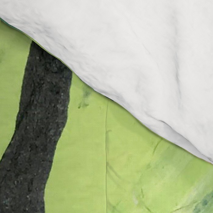 Hopeful[4] - a bright mixed media abstract piece Comforter Gallery Image 4