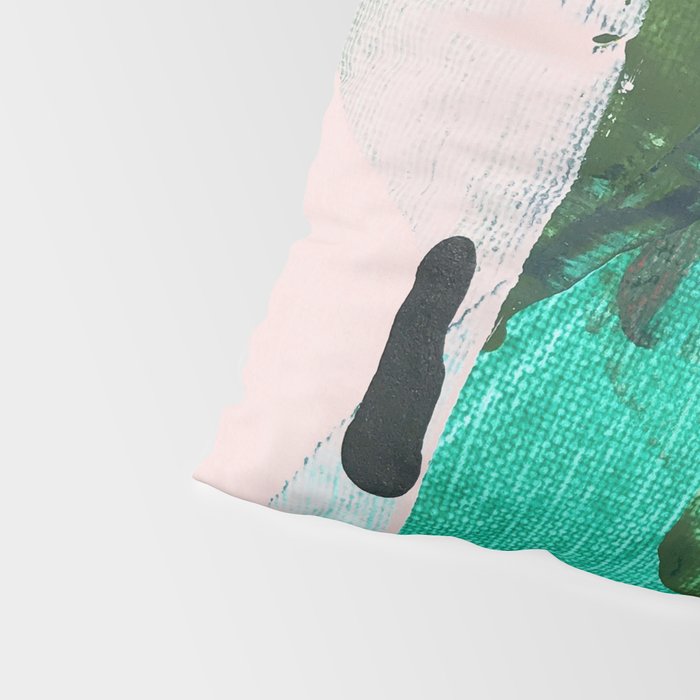 Hopeful[4] - a bright mixed media abstract piece Pillow Sham Gallery Image 4
