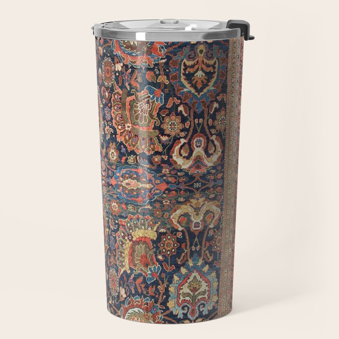 Antique Persian Sultanabad  Travel Mug Gallery Image 2