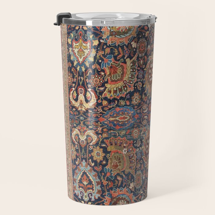 Antique Persian Sultanabad  Travel Mug Gallery Image 3