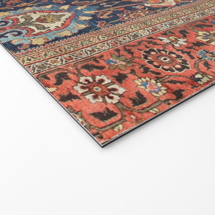 Antique Persian Sultanabad  Welcome Mat Gallery Image 2