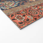 Antique Persian Sultanabad  Welcome Mat Gallery Image 2