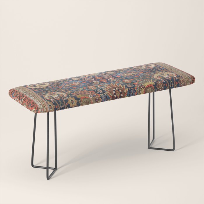 Antique Persian Sultanabad  Bench Gallery Image 1