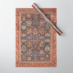 Antique Persian Sultanabad  Wrapping Paper Gallery Image 1