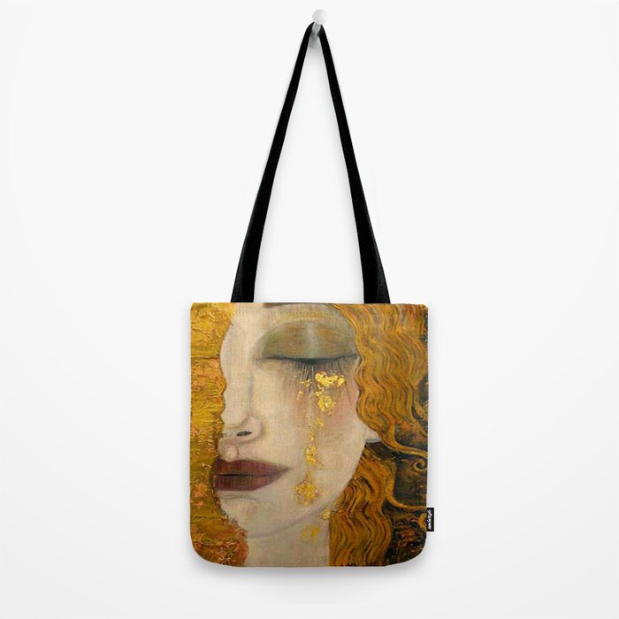 Gustav Klimt - Golden Tears ,No.1, Tote Bag Gallery Image 2