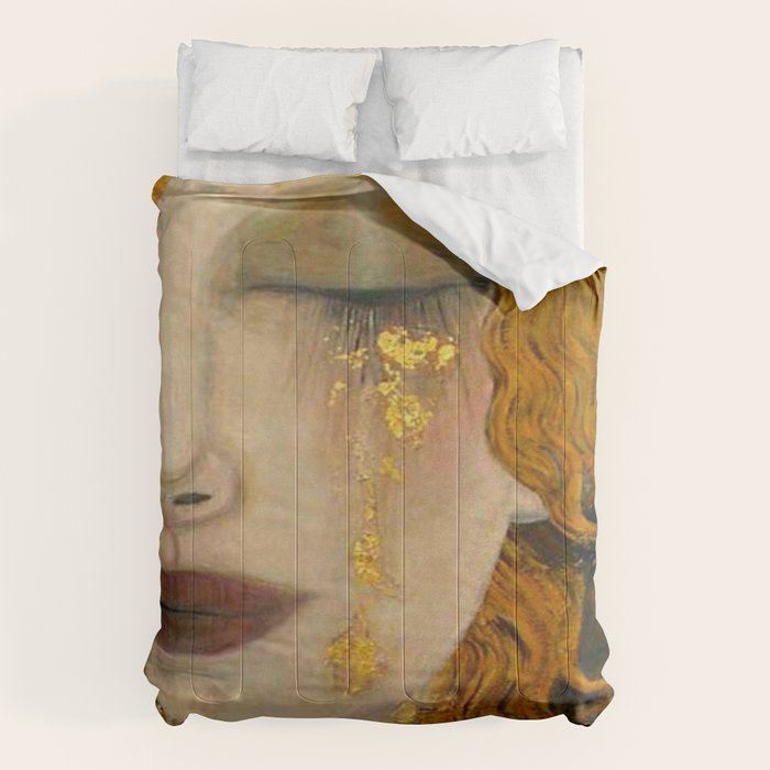 Gustav Klimt - Golden Tears ,No.1, Comforter Gallery Image 6