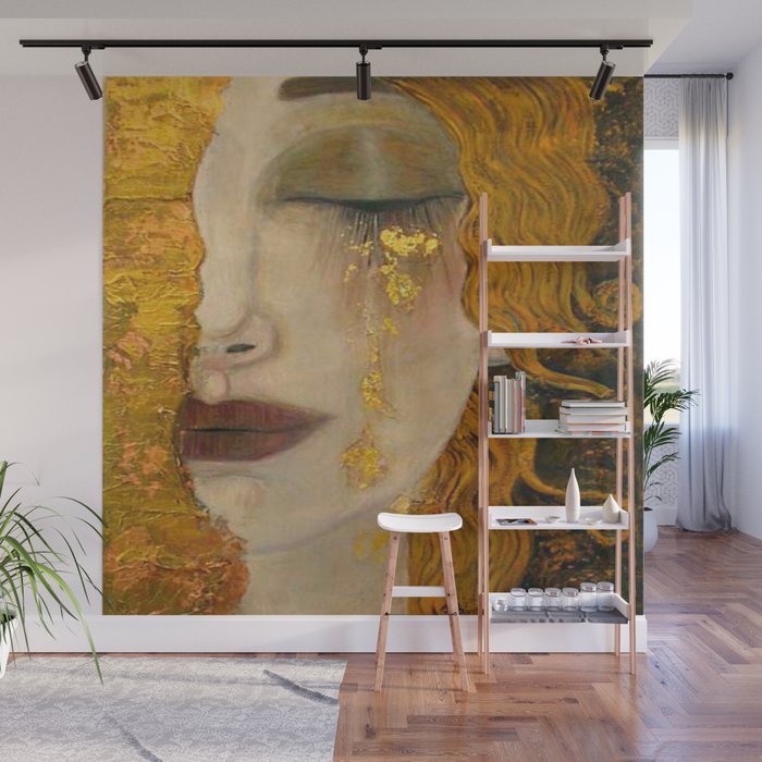 Gustav Klimt - Golden Tears ,No.1, Wall Mural Gallery Image 1