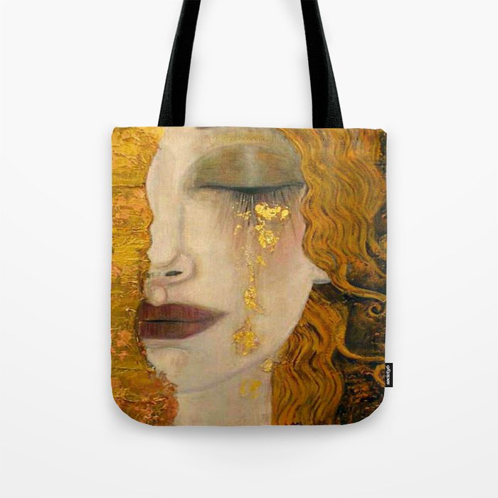 Gustav Klimt - Golden Tears ,No.1, Tote Bag Gallery Image 1