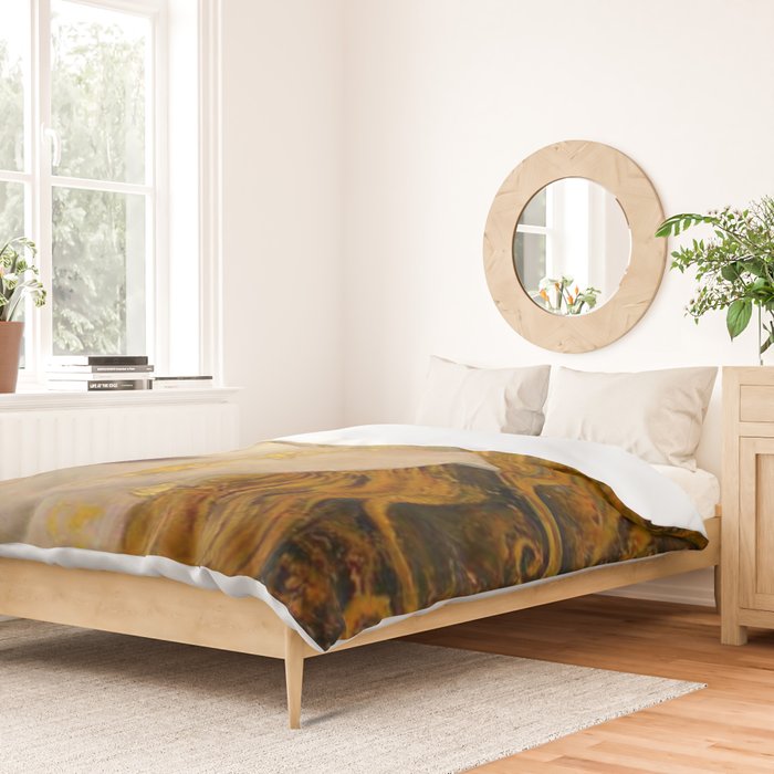 Gustav Klimt - Golden Tears ,No.1, Duvet Cover Gallery Image 2