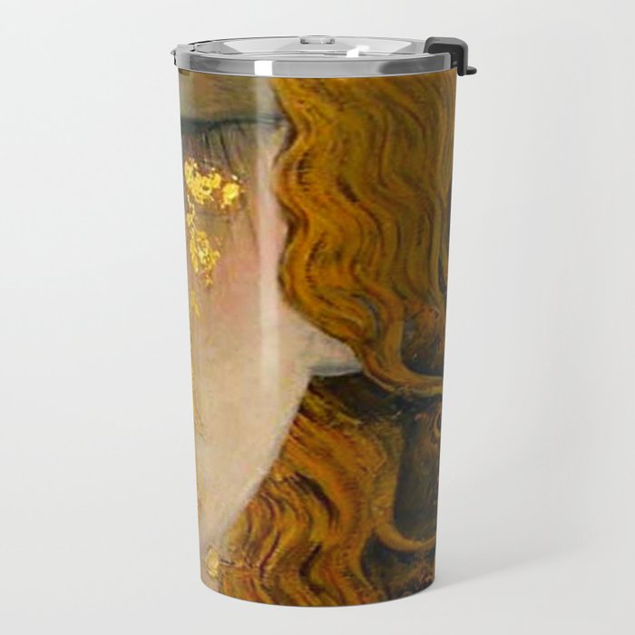 Gustav Klimt - Golden Tears ,No.1, Travel Mug Gallery Image 2