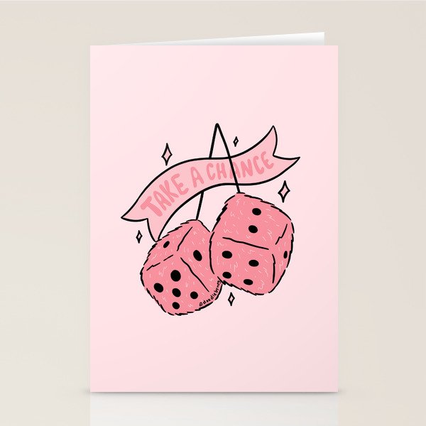 Take A Chance Stationery Card Gallery Image 2