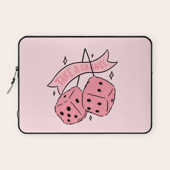 Take A Chance Laptop Sleeve Gallery Image 1
