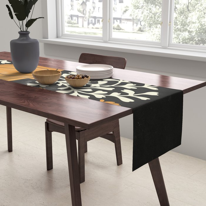 Golden Vase | Summer Bloom: Matisse Night Edition Table Runner Gallery Image 2