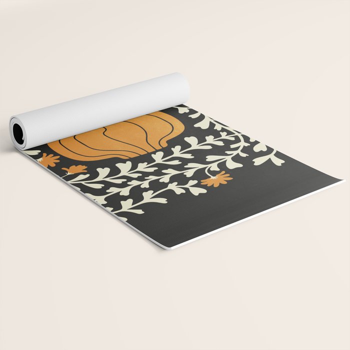 Golden Vase | Summer Bloom: Matisse Night Edition Yoga Mat Gallery Image 2