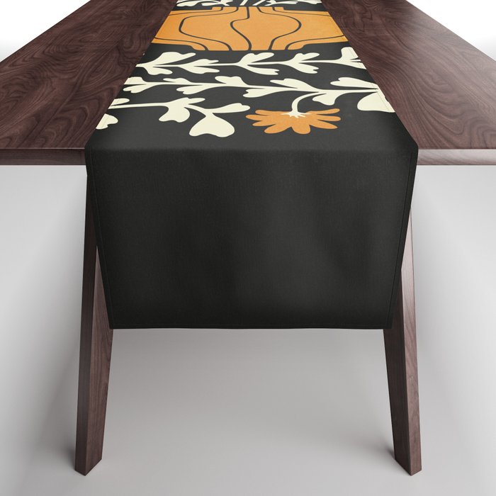 Golden Vase | Summer Bloom: Matisse Night Edition Table Runner Gallery Image 1