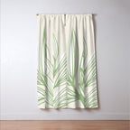Wild Spring Meadow - Botanic Line Art Window Curtain Gallery Image 3