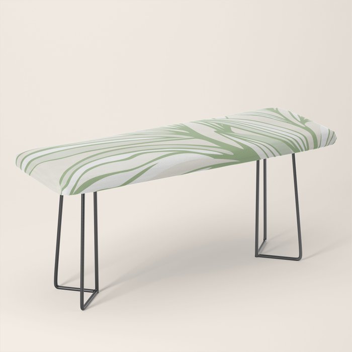 Wild Spring Meadow - Botanic Line Art Bench Gallery Image 1