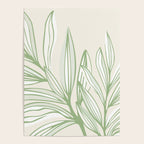 Wild Spring Meadow - Botanic Line Art Poster Gallery Image 4