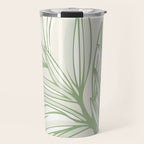 Wild Spring Meadow - Botanic Line Art Travel Mug Gallery Image 1