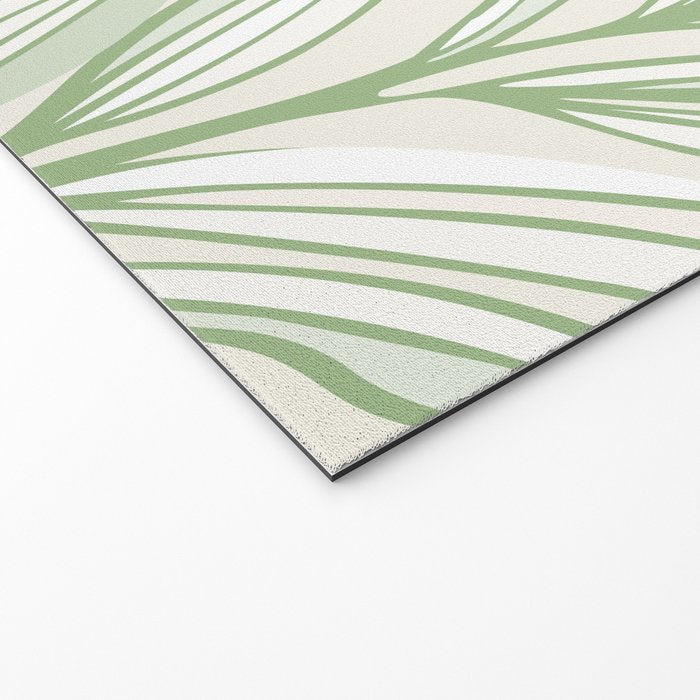 Wild Spring Meadow - Botanic Line Art Welcome Mat Gallery Image 2
