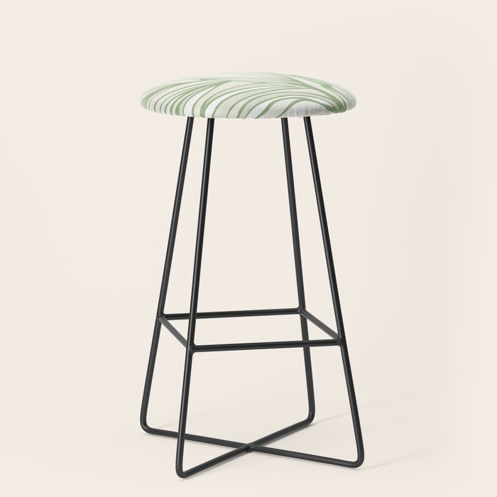 Wild Spring Meadow - Botanic Line Art Stool Gallery Image 1