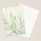 Wild Spring Meadow - Botanic Line Art Stationery Card Gallery Image 2