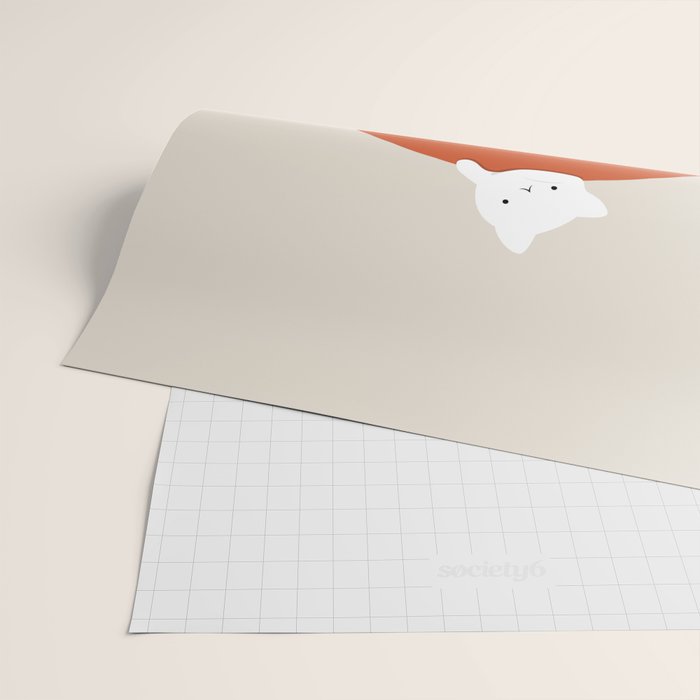 Cat Landscape 169 Wrapping Paper Gallery Image 2