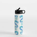 Chinese Dragon - Blue Palette Water Bottle Gallery Image 1