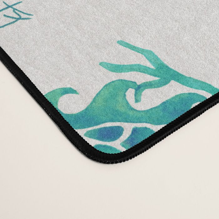 Chinese Dragon - Blue Palette Desk Mat Gallery Image 4