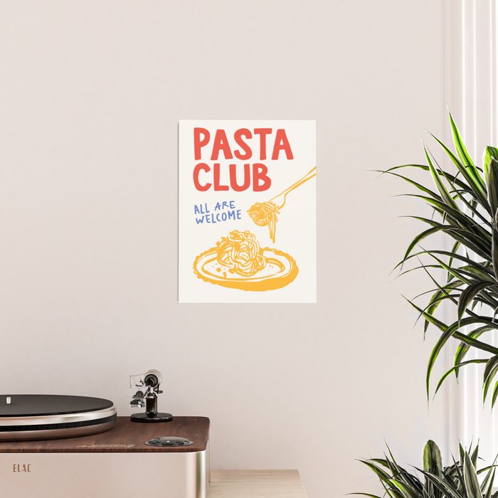 Pasta Club Poster Gallery Image 2