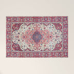 Bakhtiari West Central Persian Rug Print Welcome Mat Gallery Image 1