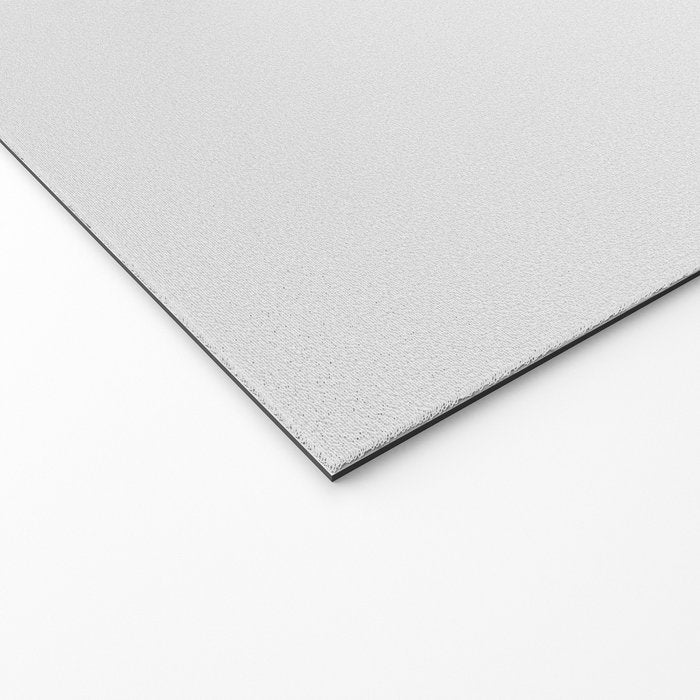 Ski Powder // Black and White Snowy Colorado Backcountry Skiing Whiteout Snowing Welcome Mat Gallery Image 2