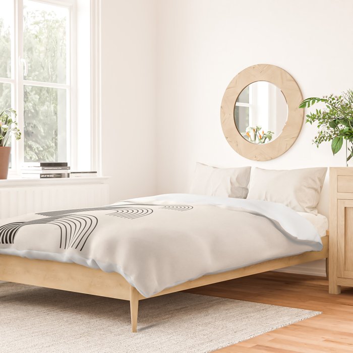 Black Rainbows Duvet Cover Gallery Image 2